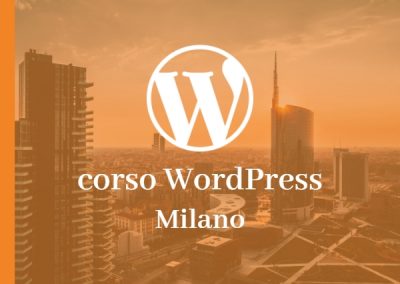 Corso WordPress Milano